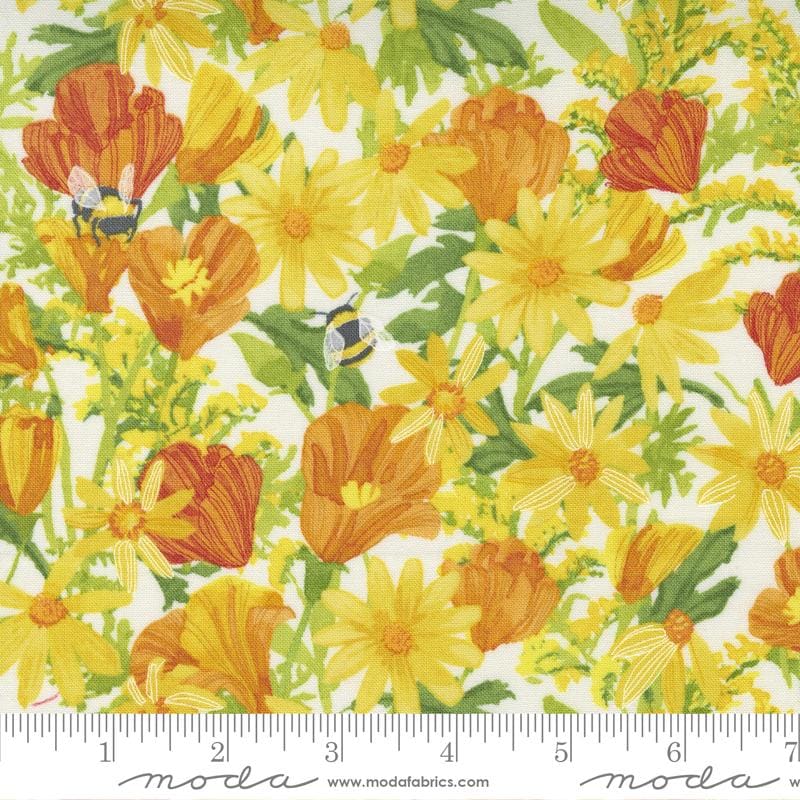 Wild Blossoms - Robin Pickens - Moda - Layer Cake - 48730LC