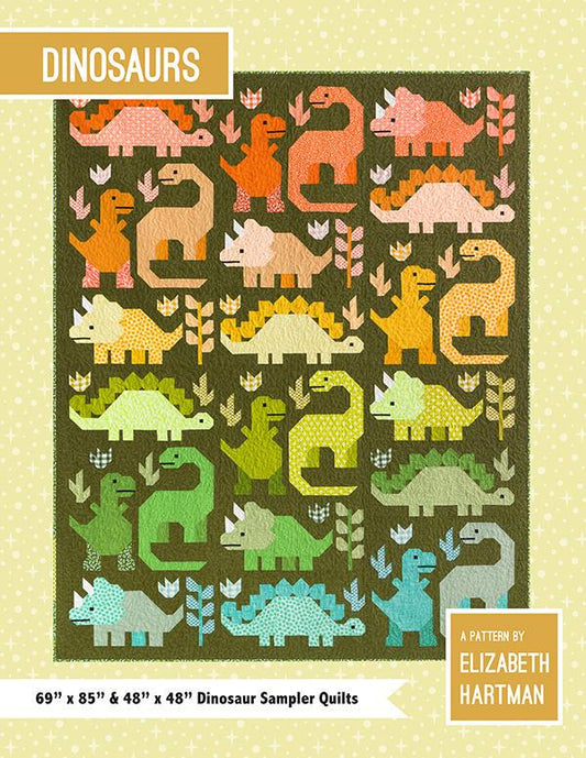 Dinosaurs Quilt Pattern - Elizabeth Hartman - EH 058