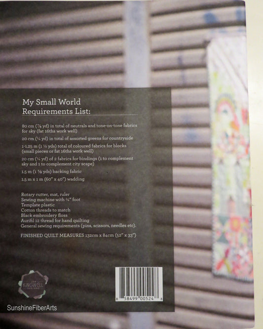 My Small World Quilt Pattern - Jen Kingwell - Jen Kingwell Designs - JKD 5248