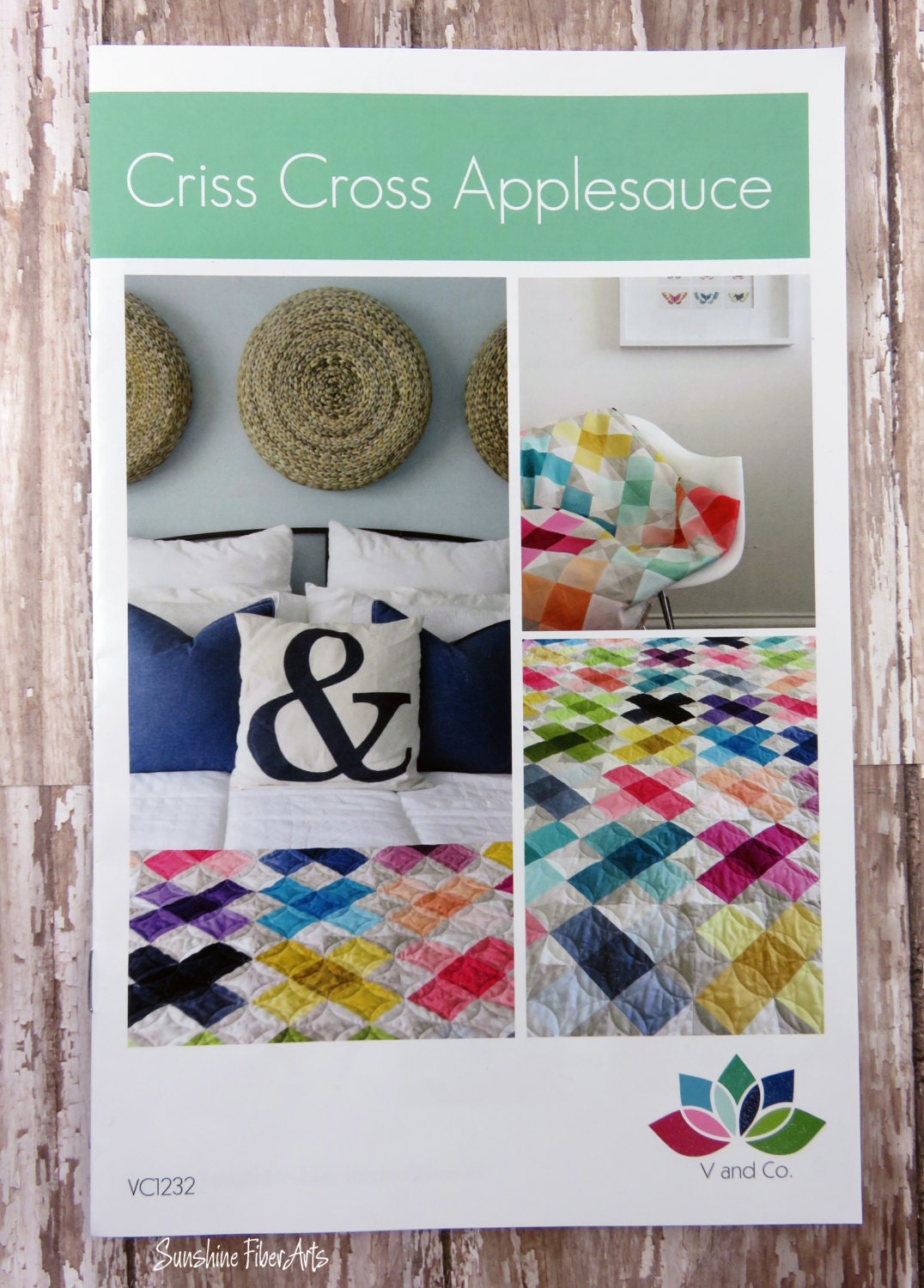 Criss Cross Applesauce Quilt Pattern Fabric Kit - Moda - V and Co - Vanessa Christenson - VC1232 KIT