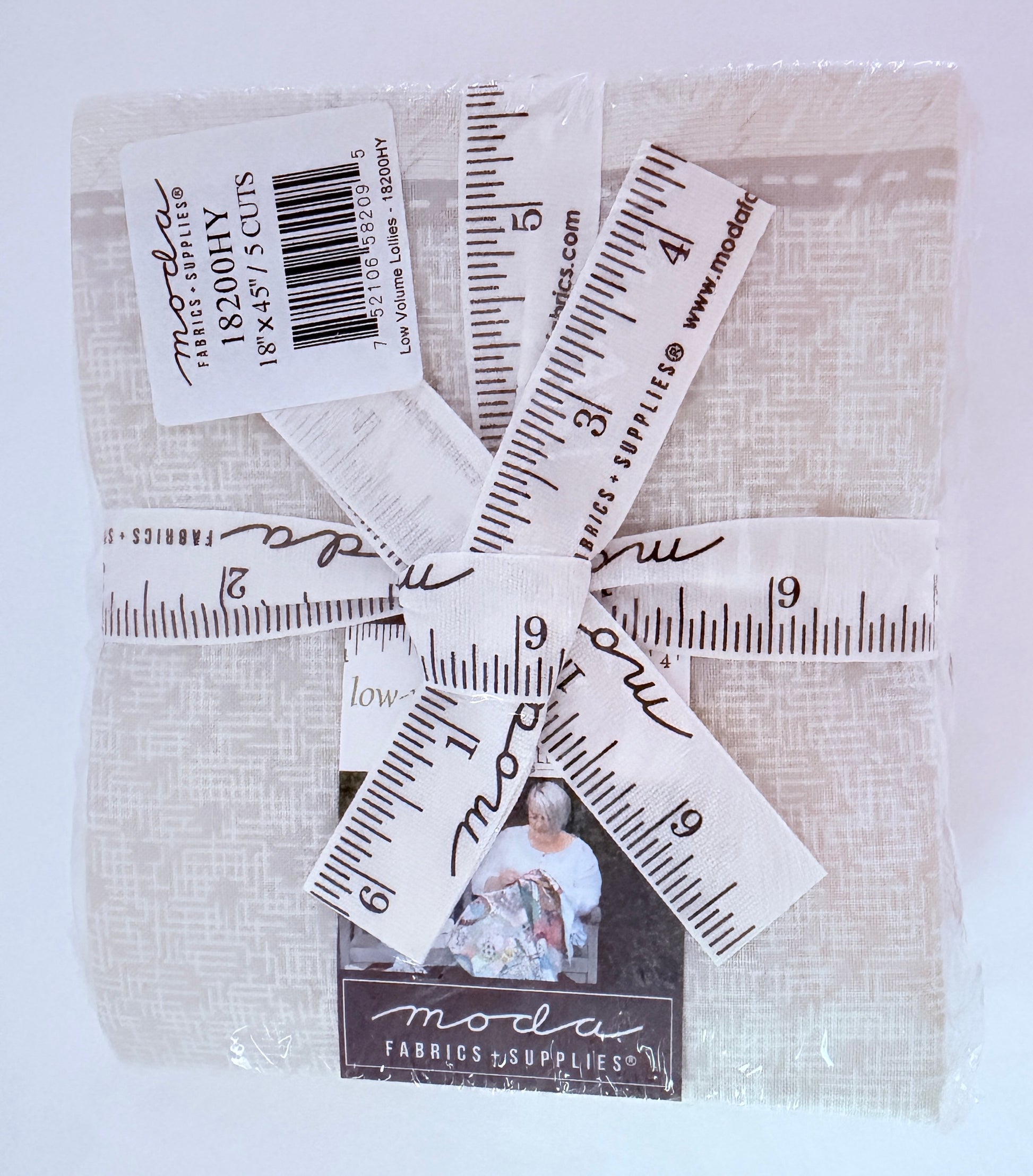 Low Volume Lollies - Jen Kingwell - Moda - 5 Pieces - Half Yard Bundle - 18200HY