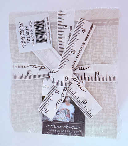 Low Volume Lollies - Jen Kingwell - Moda - 5 Pieces - Half Yard Bundle - 18200HY