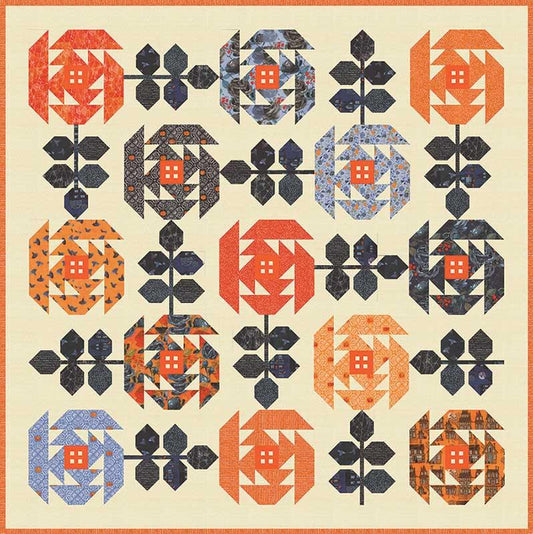 Pasadena Roses Quilt Pattern - Robin Pickens - Moda - RPQP-PR174
