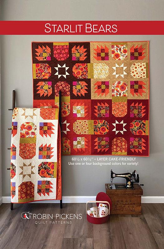 Starlit Bears Quilt Pattern - Forest Frolic - Robin Pickens - Moda - RPQP SB149