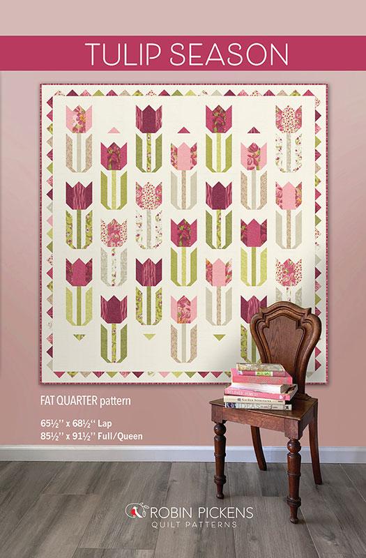 Tulip Season Quilt Pattern - Tulip Tango - Robin Pickens - Moda - RPQP TS139