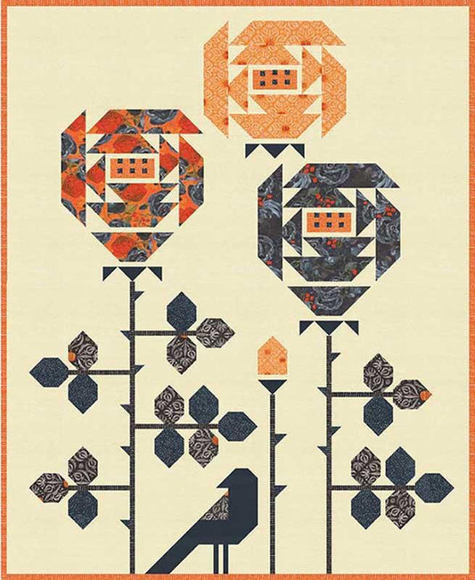 Visitor Among the Roses Quilt Pattern - Robin Pickens - Moda - RPQP-VAR173