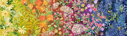 Wild Blossoms Rainbow fabric by Robin Pickens for Moda, SKU 48730 11