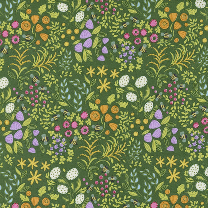Wild Blossoms Basil fabric by Robin Pickens for Moda, SKU 48735 16
