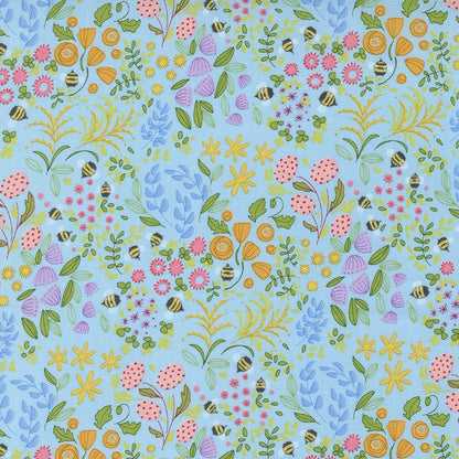 Wild Blossoms Mist fabric by Robin Pickens for Moda, SKU 48735 23