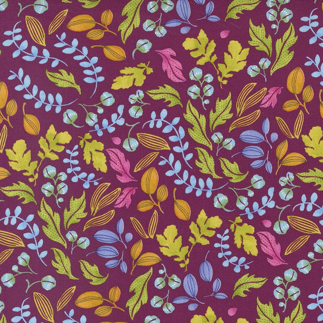 Wild Blossoms Berry fabric by Robin Pickens for Moda, SKU 48736 22