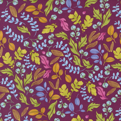 Wild Blossoms Berry fabric by Robin Pickens for Moda, SKU 48736 22