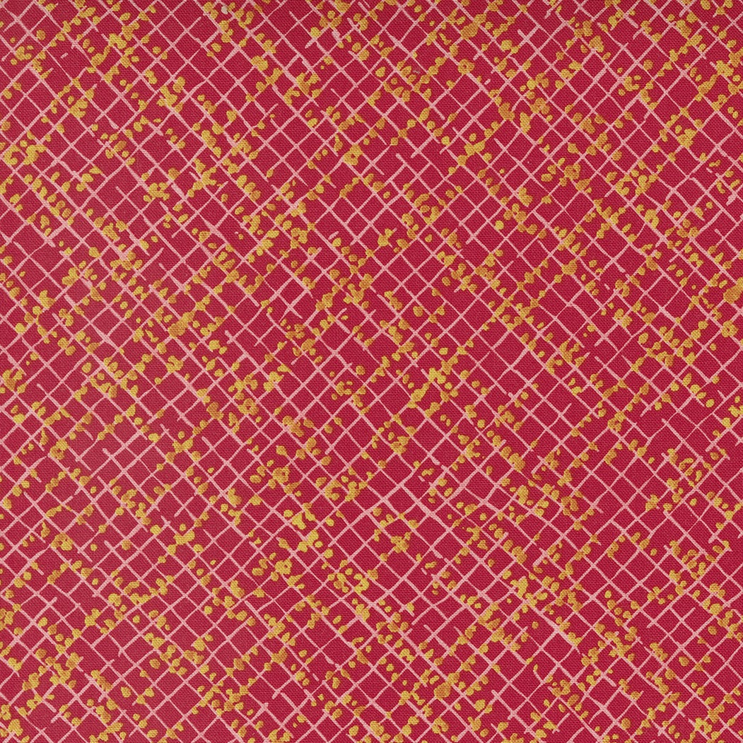 1/2 Yard - Wild Blossoms - Poppy - Robin Pickens - Moda - Fabric Yardage - 48737 19